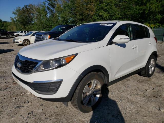 KNDPB3A27D7530957 - 2013 KIA SPORTAGE BASE WHITE photo 1