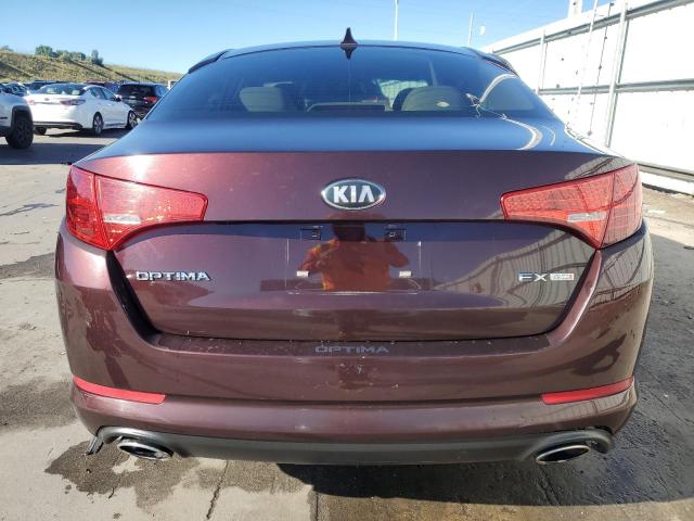 5XXGN4A76DG124734 - 2013 KIA OPTIMA EX MAROON photo 6