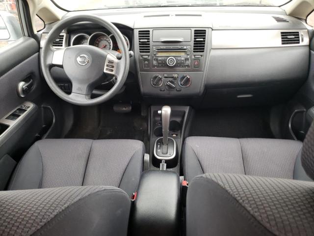 3N1BC13E28L360045 - 2008 NISSAN VERSA S GRAY photo 8