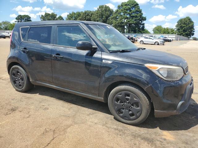 KNDJN2A26F7198004 - 2015 KIA SOUL BLACK photo 4