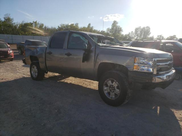 1GCPKSE72CF158593 - 2012 CHEVROLET SILVERADO K1500 LT GRAY photo 4