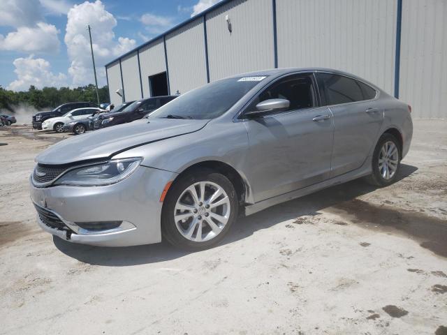 1C3CCCAB3FN568359 - 2015 CHRYSLER 200 LIMITED SILVER photo 1