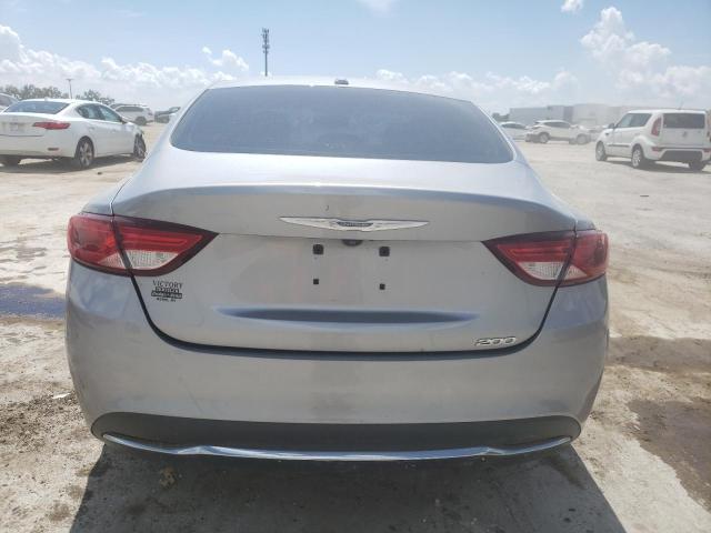 1C3CCCAB3FN568359 - 2015 CHRYSLER 200 LIMITED SILVER photo 6