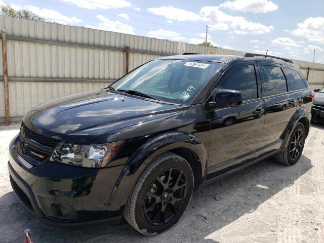 3C4PDCBG4KT816293 - 2019 DODGE JOURNEY SE BLACK photo 1