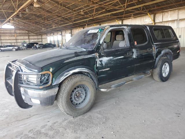 5TEGN92N13Z168649 - 2003 TOYOTA TACOMA DOUBLE CAB PRERUNNER GREEN photo 1