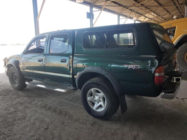 5TEGN92N13Z168649 - 2003 TOYOTA TACOMA DOUBLE CAB PRERUNNER GREEN photo 2