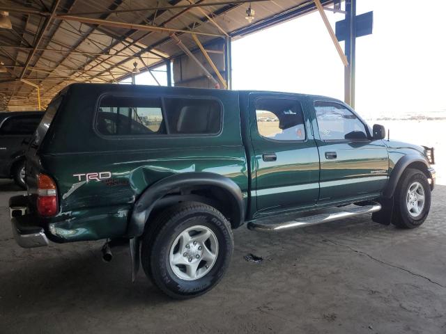 5TEGN92N13Z168649 - 2003 TOYOTA TACOMA DOUBLE CAB PRERUNNER GREEN photo 3