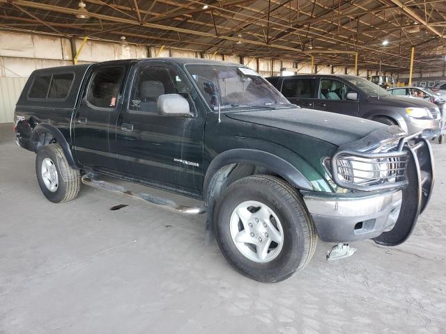 5TEGN92N13Z168649 - 2003 TOYOTA TACOMA DOUBLE CAB PRERUNNER GREEN photo 4