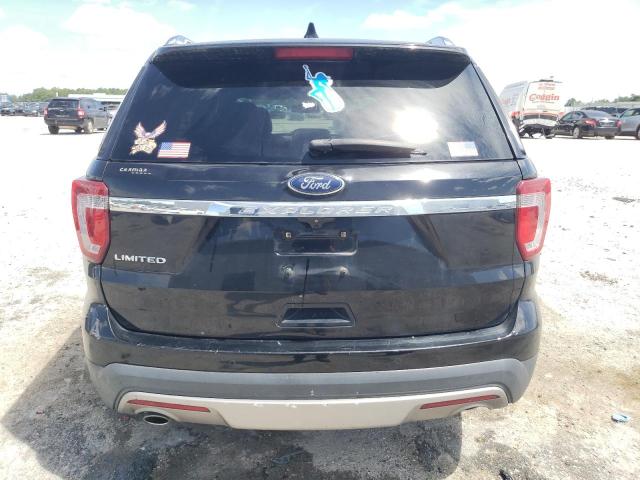 1FM5K7F84HGC93602 - 2017 FORD EXPLORER LIMITED BLACK photo 6