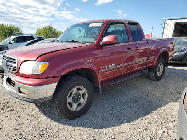 5TBBT48151S179955 - 2001 TOYOTA TUNDRA ACCESS CAB LIMITED RED photo 1