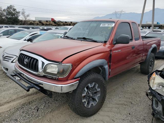 5TESN92NX2Z109835 - 2002 TOYOTA TACOMA XTRACAB PRERUNNER წითელი ფოტო 1