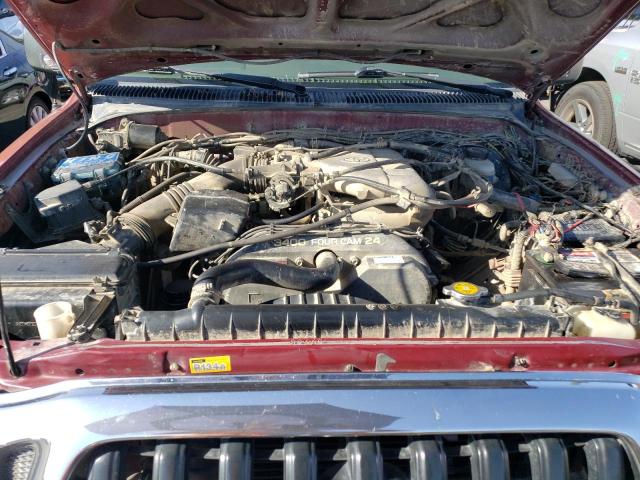 5TESN92NX2Z109835 - 2002 TOYOTA TACOMA XTRACAB PRERUNNER წითელი ფოტო 11