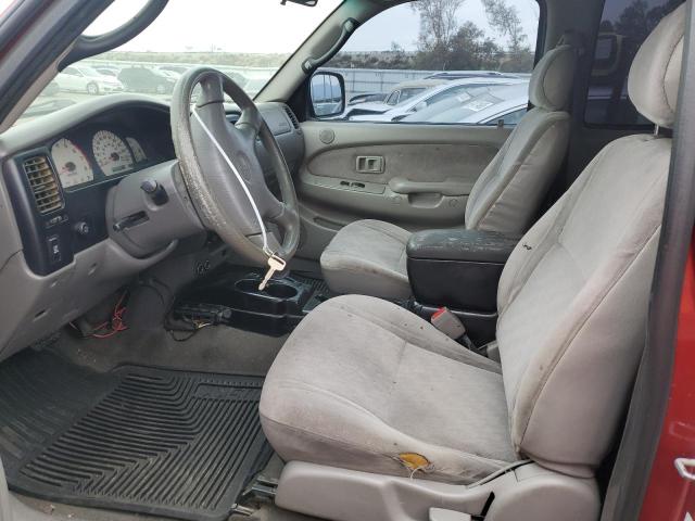 5TESN92NX2Z109835 - 2002 TOYOTA TACOMA XTRACAB PRERUNNER წითელი ფოტო 7