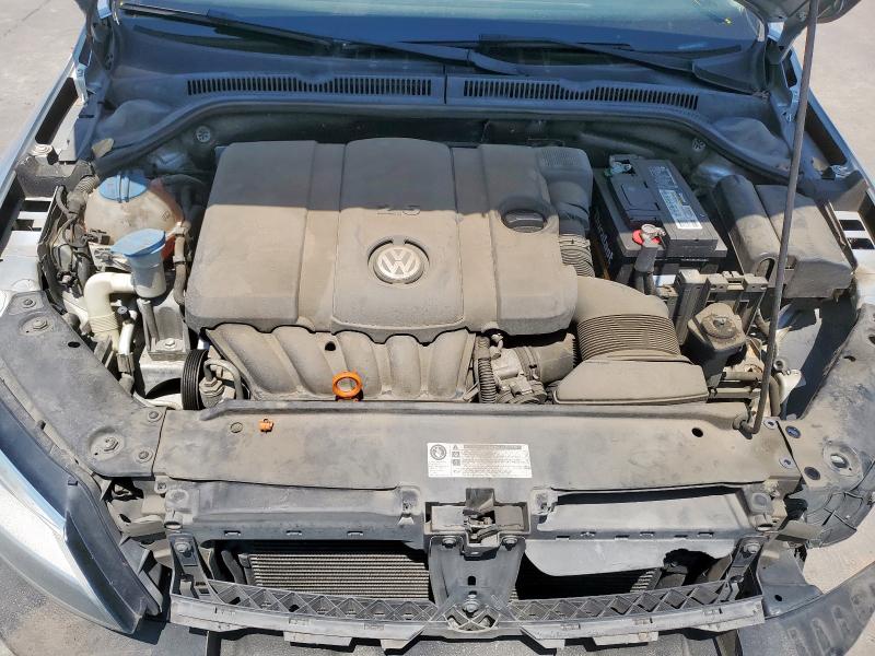 3VWDX7AJ9BM303644 - 2011 VOLKSWAGEN JETTA SE SILVER photo 11