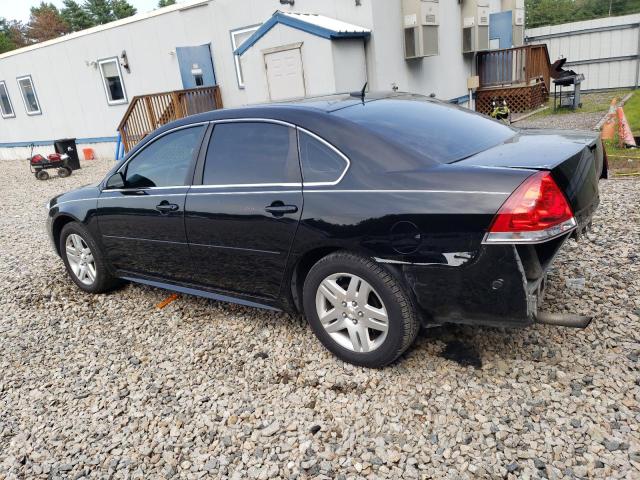 2G1WG5E31D1136078 - 2013 CHEVROLET IMPALA LT BLACK photo 2