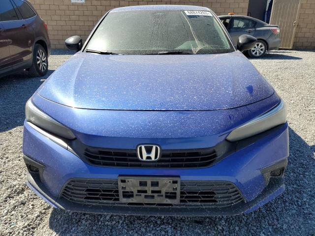 2HGFE2F59NH531051 - 2022 HONDA CIVIC SPORT ლურჯი ფოტო 5