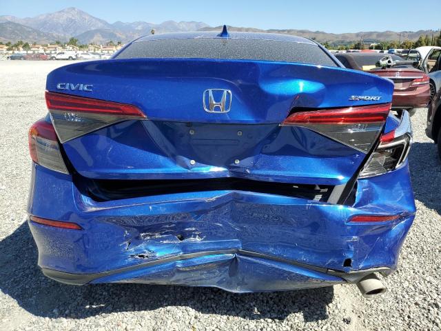 2HGFE2F59NH531051 - 2022 HONDA CIVIC SPORT ლურჯი ფოტო 6