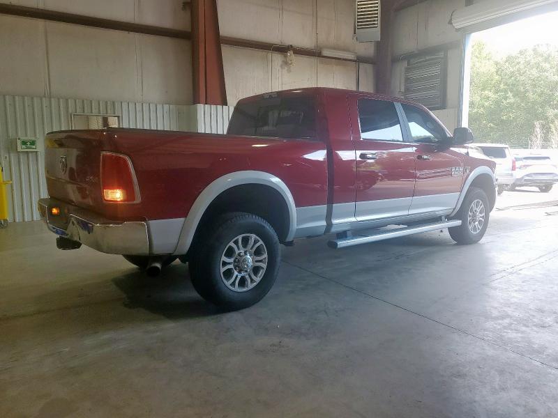 3C6UR5NL6EG122864 - 2014 RAM 2500 LARAMIE მუქწითელი ფოტო 3
