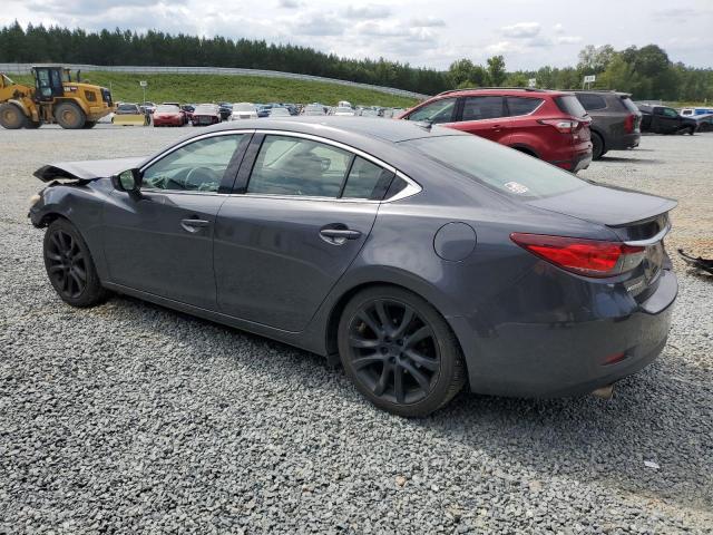 JM1GJ1W68E1135208 - 2014 MAZDA 6 GRAND TOURING GRAY photo 2