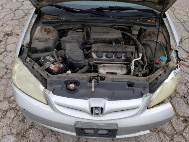 1HGES16314L009092 - 2004 HONDA CIVIC DX VP Silber Foto 11