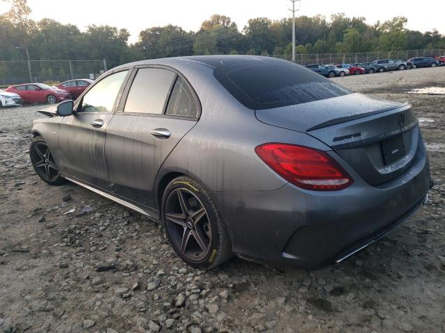 55SWF6EB3JU275255 - 2018 MERCEDES-BENZ C 43 4MATIC AMG GRAY photo 2