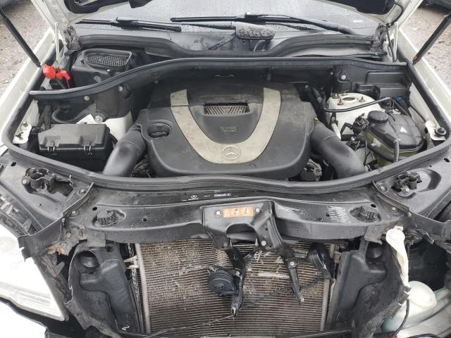 4JGBB8GBXBA722710 - 2011 MERCEDES-BENZ ML 350 4MATIC WHITE photo 12