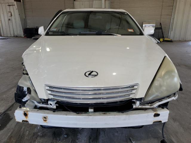 JTHBA30G145019510 - 2004 LEXUS ES 330 WHITE photo 5