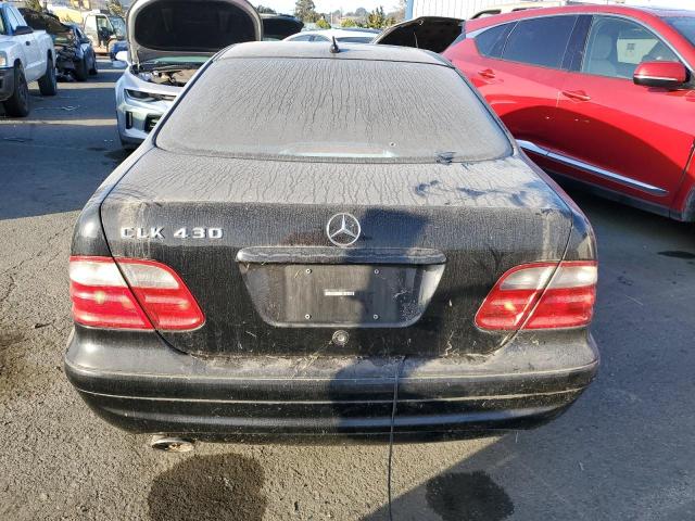 WDBLJ70GX2T120629 - 2002 MERCEDES-BENZ CLK 430 BLACK photo 6