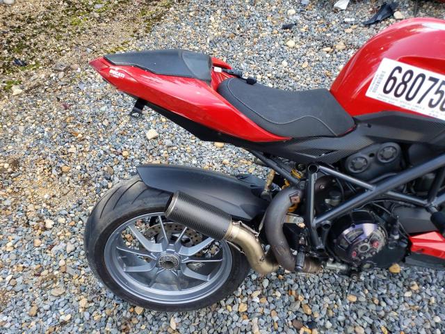 ZDM11BEW9AB002155 - 2010 DUCATI STREETFIGH BASE / S RED photo 6