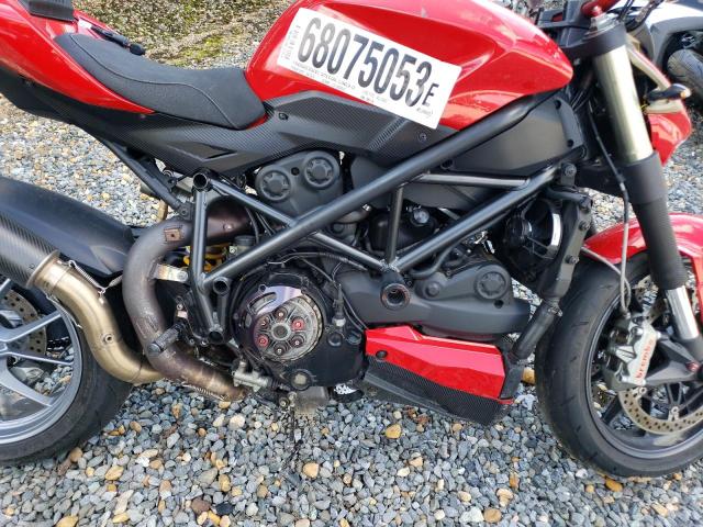 ZDM11BEW9AB002155 - 2010 DUCATI STREETFIGH BASE / S RED photo 7