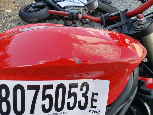 ZDM11BEW9AB002155 - 2010 DUCATI STREETFIGH BASE / S RED photo 9