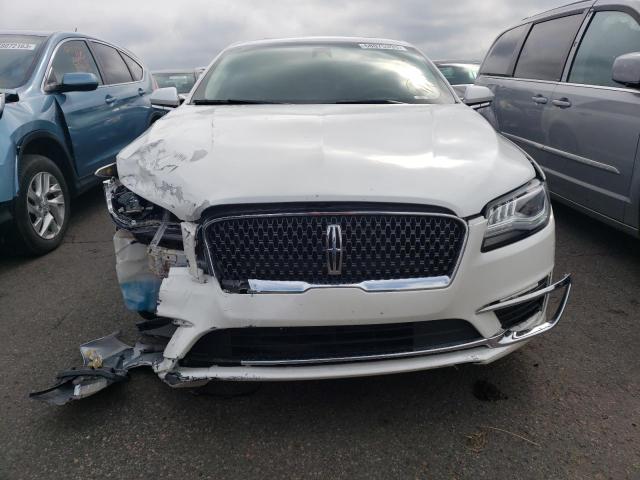 3LN6L5F96JR622393 - 2018 LINCOLN MKZ RESERVE WHITE photo 5