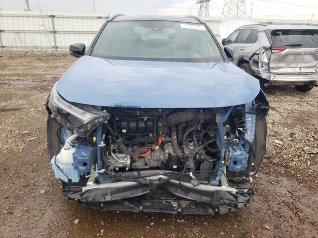 2T3E6RFV0NW030811 - 2022 TOYOTA RAV4 XSE BLUE photo 5