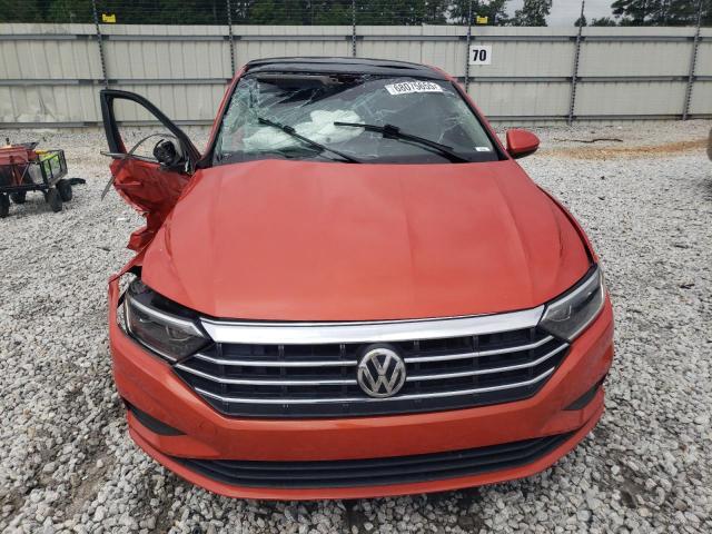 3VWEB7BU2KM193015 - 2019 VOLKSWAGEN JETTA SEL ORANGE photo 5