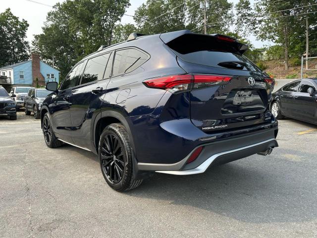 5TDKDRBH5PS010275 - 2023 TOYOTA HIGHLANDER L BLUE photo 2