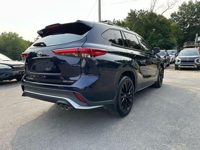 5TDKDRBH5PS010275 - 2023 TOYOTA HIGHLANDER L BLUE photo 3