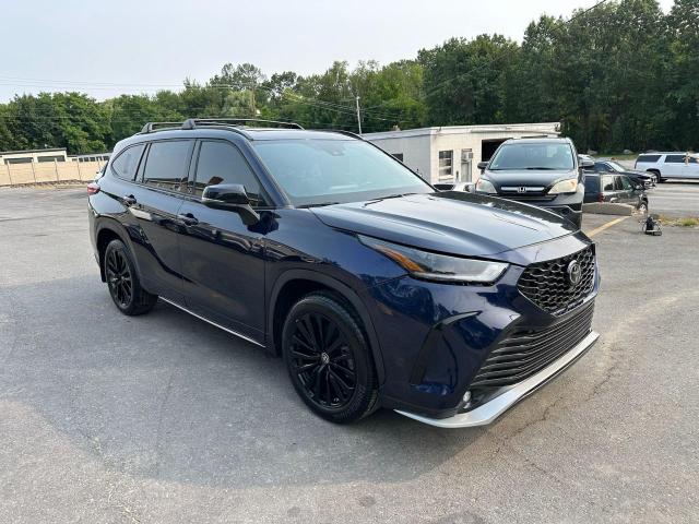 5TDKDRBH5PS010275 - 2023 TOYOTA HIGHLANDER L BLUE photo 4