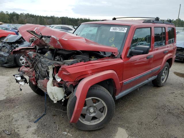 1J8HH48N26C248057 - 2006 JEEP COMMANDER 红色 照片 1