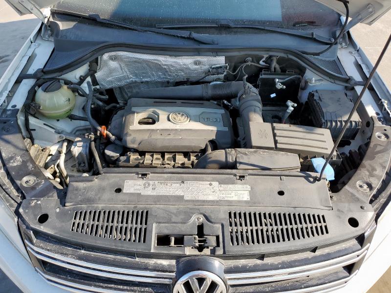 WVGBV7AX1CW585490 - 2012 VOLKSWAGEN TIGUAN S WHITE photo 12