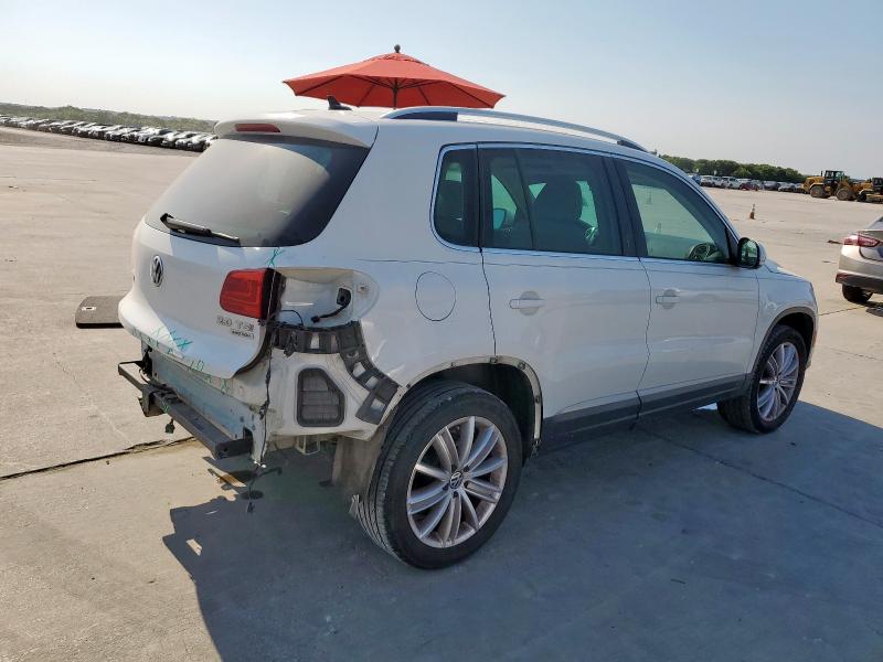 WVGBV7AX1CW585490 - 2012 VOLKSWAGEN TIGUAN S WHITE photo 3