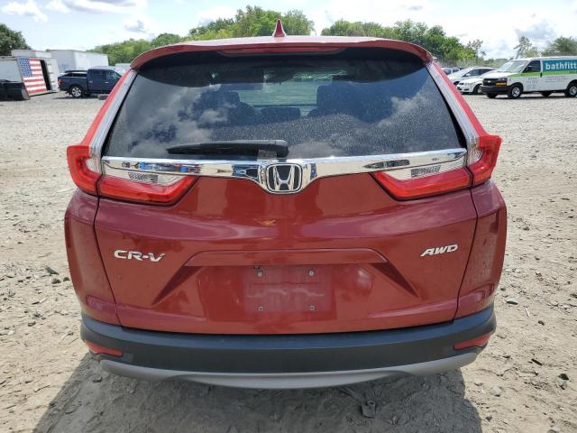 2HKRW2H50JH629652 - 2018 HONDA CR-V EX 红色 照片 6