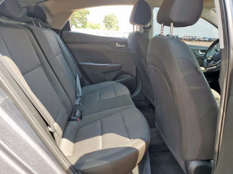 3KPC24A63LE109422 - 2020 HYUNDAI ACCENT SE GRAY photo 10