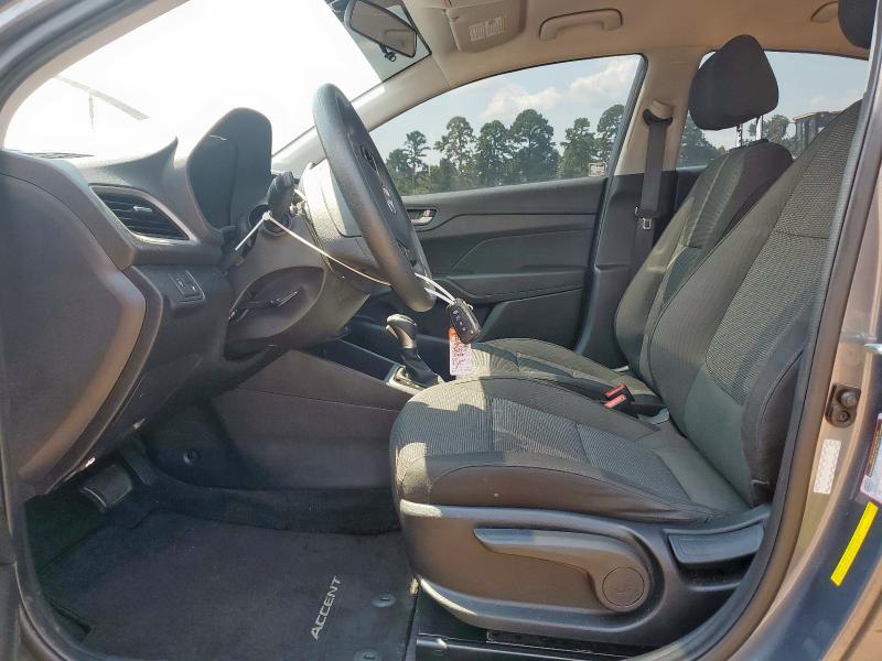 3KPC24A63LE109422 - 2020 HYUNDAI ACCENT SE GRAY photo 7