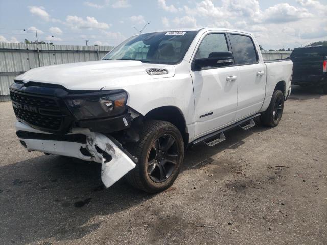 1C6RREFT1NN113579 - 2022 RAM 1500 BIG HORN/LONE STAR WHITE photo 1