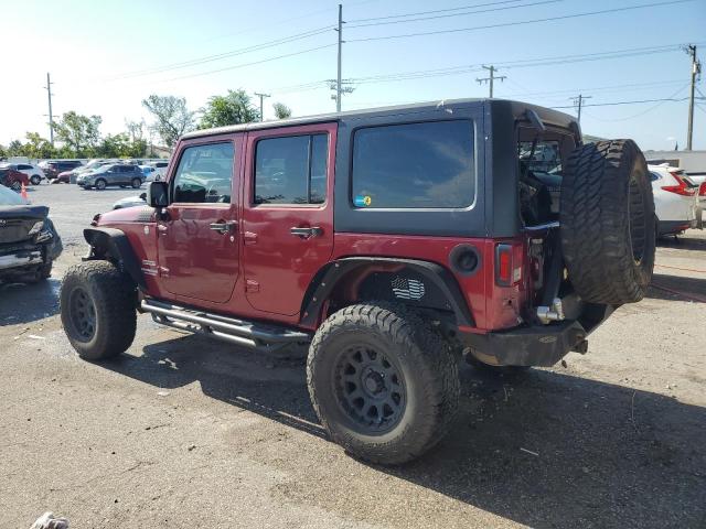 1C4BJWDG4DL572712 - 2013 JEEP WRANGLER U SPORT كستنائي صورة 2