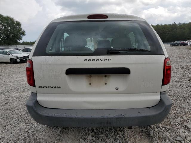 1D4GP25BX7B196448 - 2007 DODGE CARAVAN SE WHITE photo 6