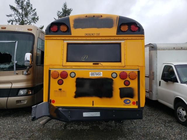 1BABNBCA4HF330351 - 2017 BLUE BIRD SCHOOL BUS YELLOW photo 6