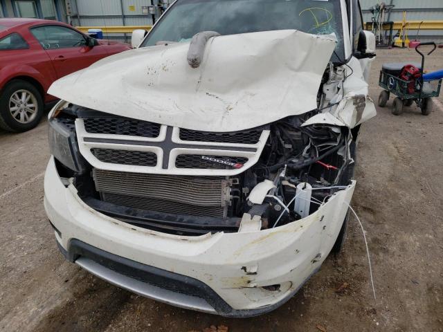 3C4PDDEG6FT684547 - 2015 DODGE JOURNEY R/T WHITE photo 7