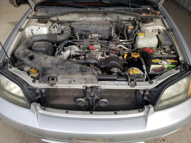4S3BH686346630112 - 2004 SUBARU LEGACY OUTBACK LIMITED SILVER photo 11