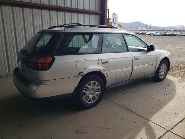 4S3BH686346630112 - 2004 SUBARU LEGACY OUTBACK LIMITED SILVER photo 3